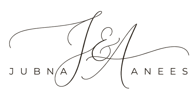 Jubna & Anees wedding monogram